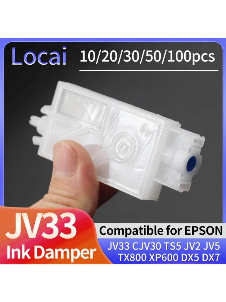 10/20/30/50/100 szt. Tłumika atramentu DX5 Dx7 do Epson XP600 Mimaki TS3 JV33 CJV30 TS5 JV2 Galaxy drukarka atramentowa filtr rozpuszczalnikowy — zdjęcie produktu 7