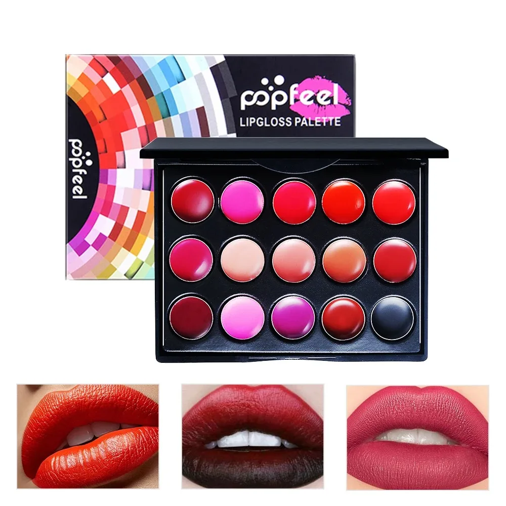 Full Kits Makeup Gift Box Set - Includes Eyeshadow Palette, Lipstick, Lip Tint, Concealer, Foundation, Glitter Powder