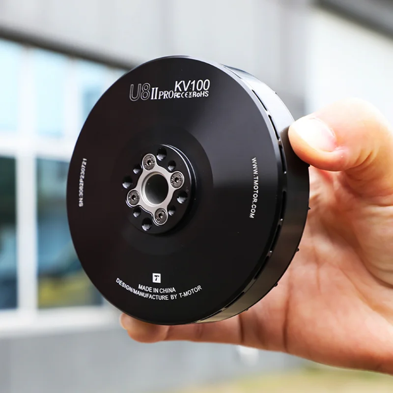 T-motor U8II PRO KV100 Efficiency Type Multirotor UAV Motor KV100 thrust up to 9.1kg For Hexacopter Quadcopter UAV RC Drone