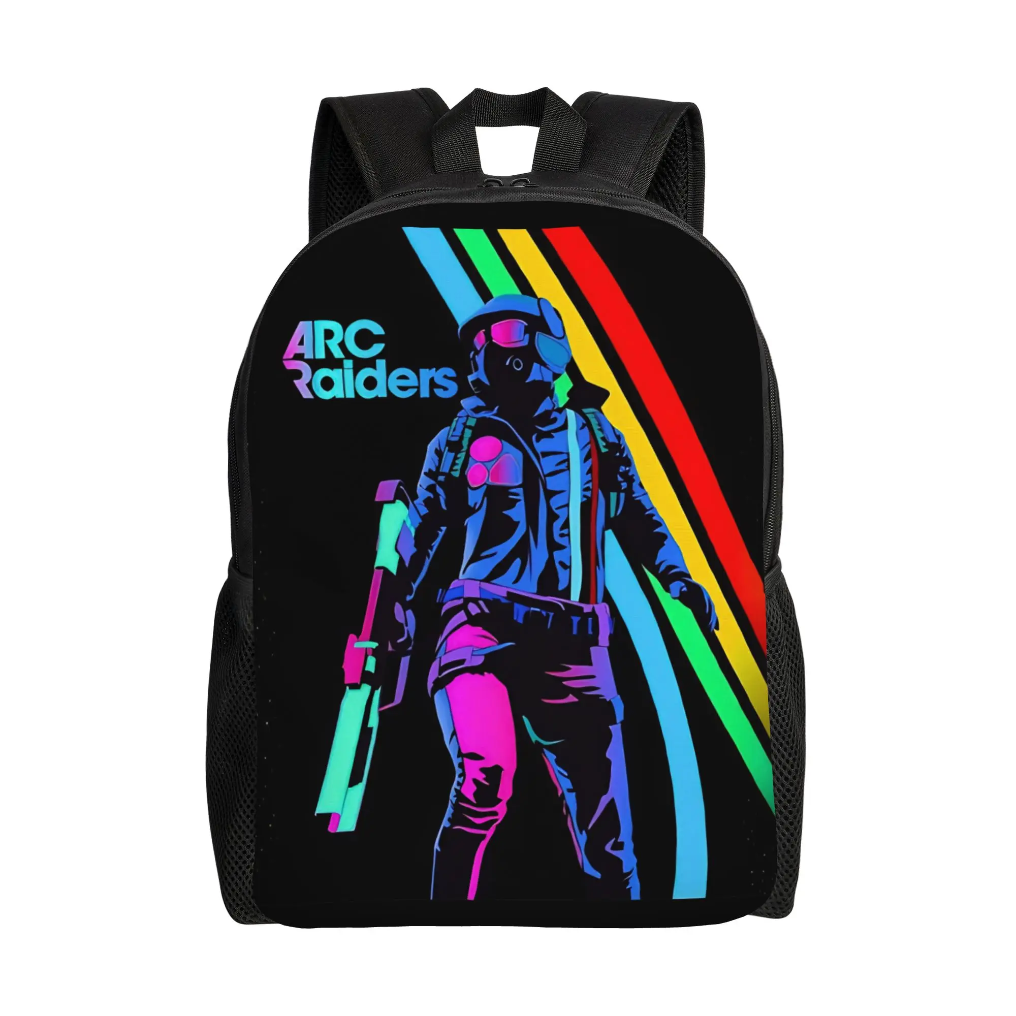 

Рюкзак Arc Raiders Sci Fi Gaming Casual для мужчин и женщин, повседневный, спортивный, студенческий, деловой, холщовый, для колледжа