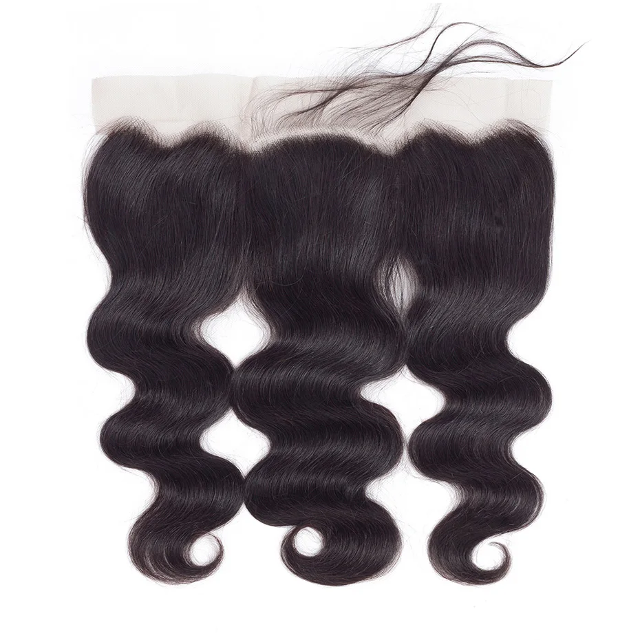 Gabrielle 13x4 Transparent Lace Frontal Human Hair Pre-plucked Brazilian Body Wave 4x4 Lace Closures Only Remy Hair