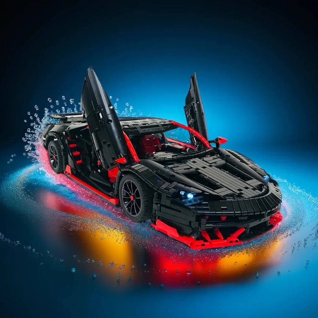 

3450 Pcs Lamborghinies Centenario Limited Anniversary Supear Sports Car MOC Education Model Building Blocks Birthday Toys Gift