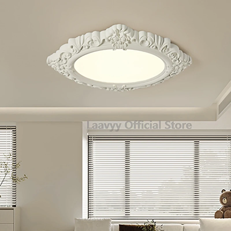 

Relief Classical Dining Room Balcony Ceiling Lights Modern Elegant Bedroom Simple Interior Decoration Lamp Corridor Ceiling Lamp