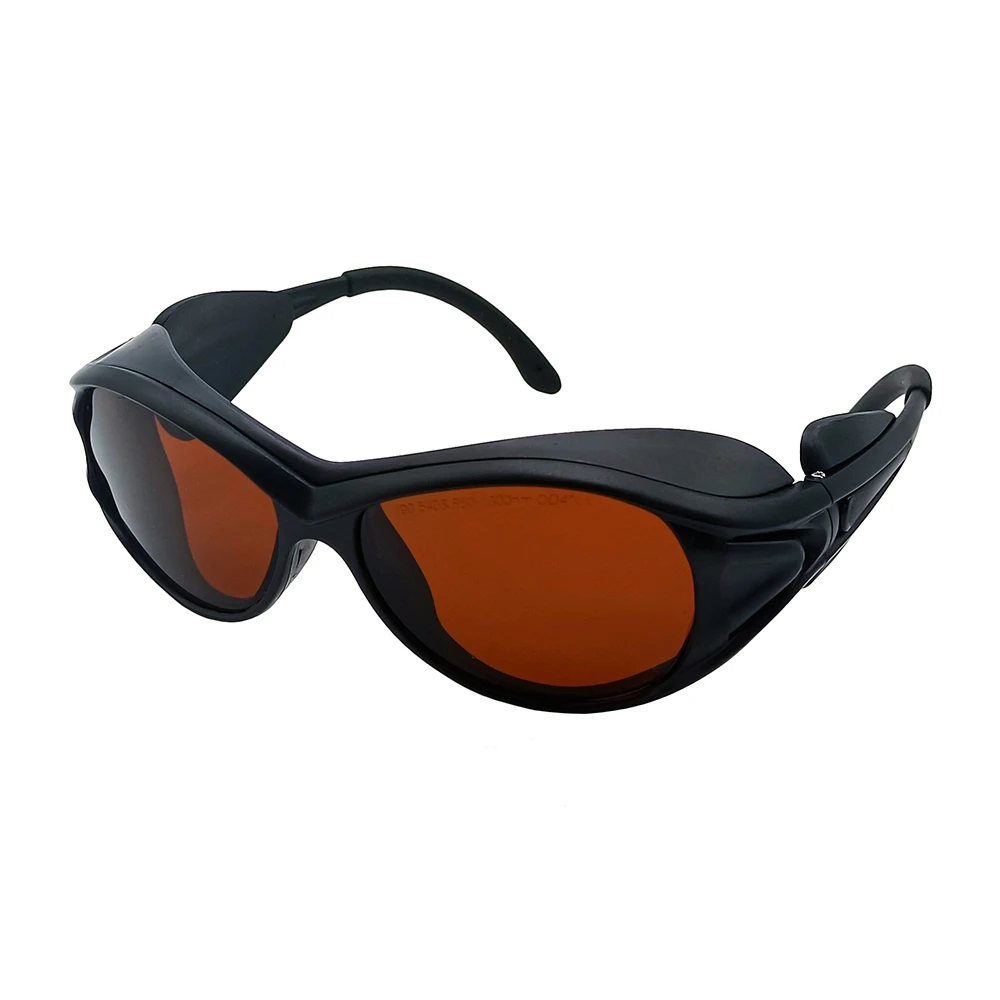 OD4+ Yag Blue Green Laser Safety Glasses UV Light Eye Protection Goggles for 445nm 450nm 532nm 980nm 1064nm Lasers