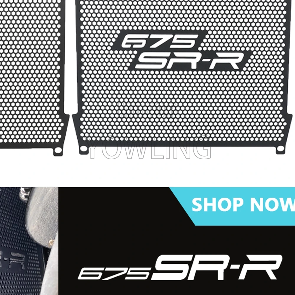 

675 SR-R Motorcycle CNC Radiator Grille Cover Guard Protector Accessories FOR CFMOTO 675SR-R 675SS 675SRR 675 SRR 2024 2025 2026