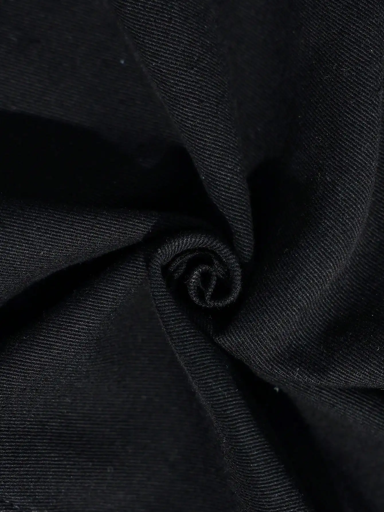 أفرول رجالي من قماش الدنيم باللون الأسود للفصول الأربعة، طراز بسيط وغير رسمي، قديم ويليمي