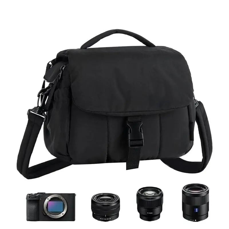 

Camera Travel Bag Waterproof Lightweight Camcorder Case Camera Protective Cover With Rain Cover And Tripod Holder Small Shoulder