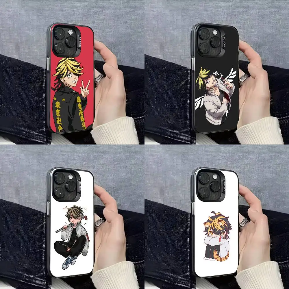 

Kazutora Hanemiya T-Tokyo R-Revengers Phone Case For iPhone 15,17,11,14,13,16,12,E,Max,Plus,Air,Pro,Mini Black Matte Cover