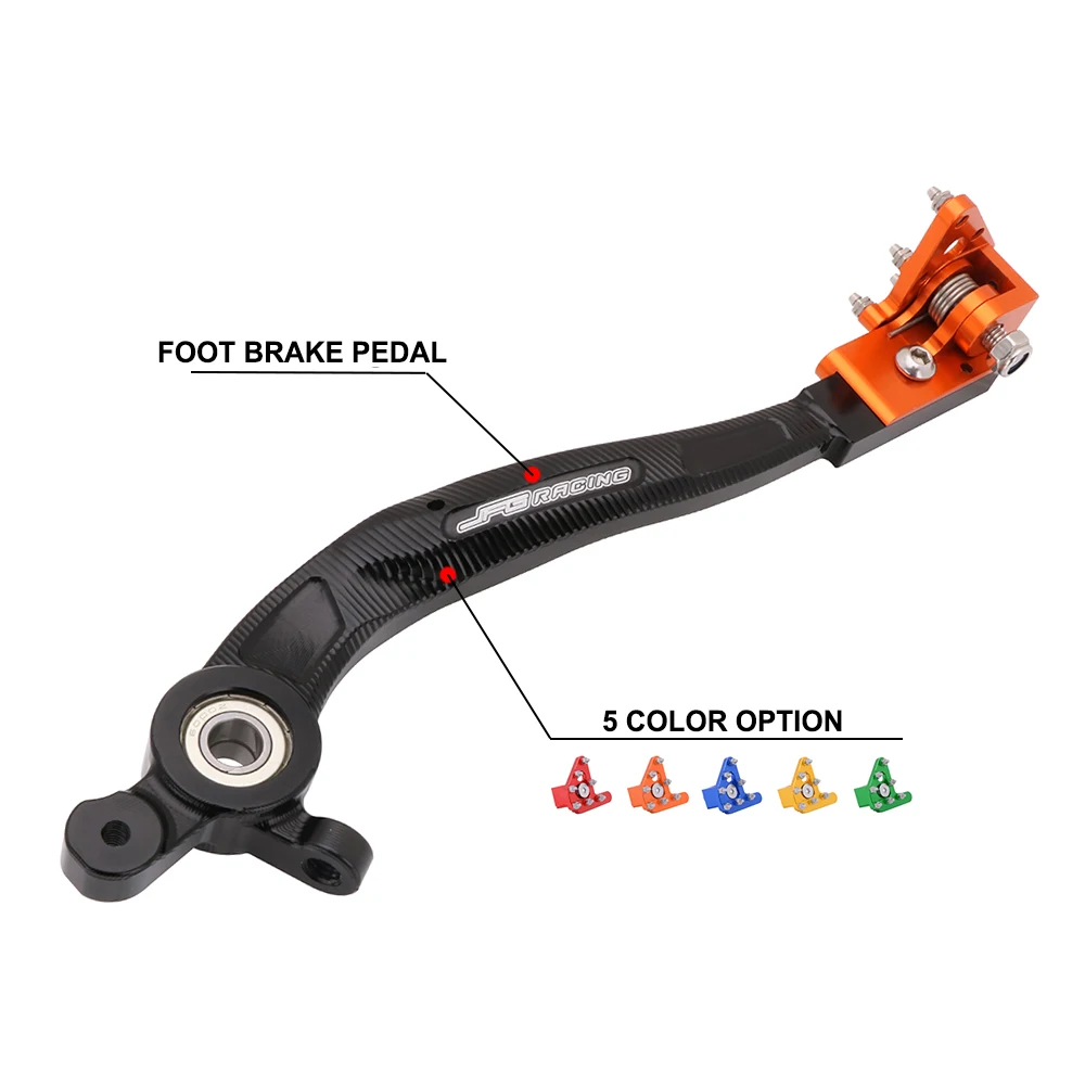 Motorcyle CNC Rear Foot Brake Pedal Lever For GasGas Gas Gas MC EX 125 250F 350F 450F MC250F MC350F EX250F EX450F 2021-2022