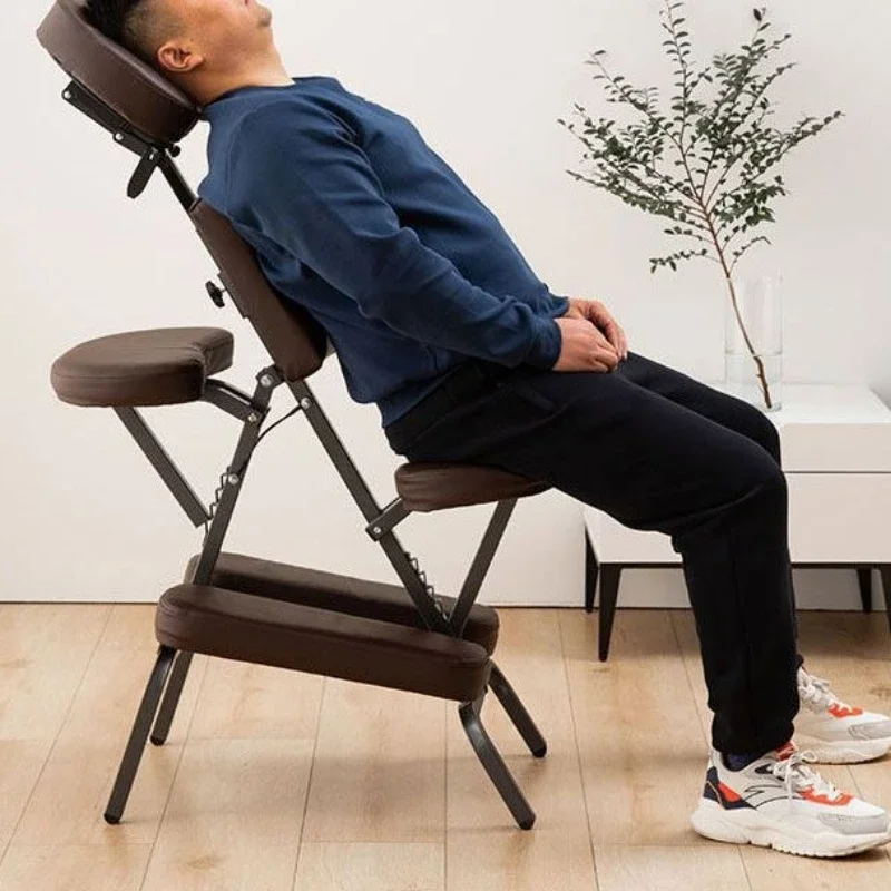 Tattoo Massage Chair Foldable Portable Acupuncture Therapy Stool TCM Gua Sha Adjustable Recliner Bed Massage Table Design Home