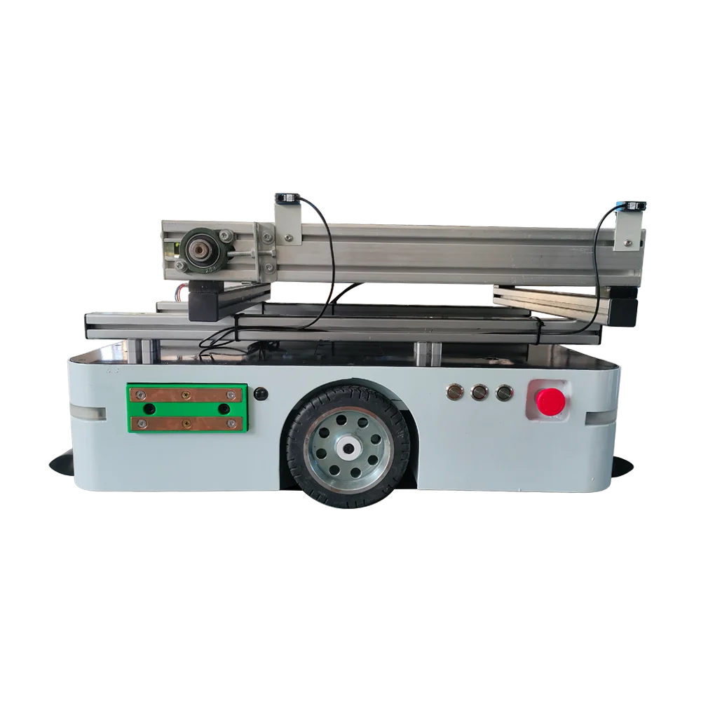 200kg Rugged AGV with Laser SLAM Navigation, Steel Frame for Factory & Farm Automation