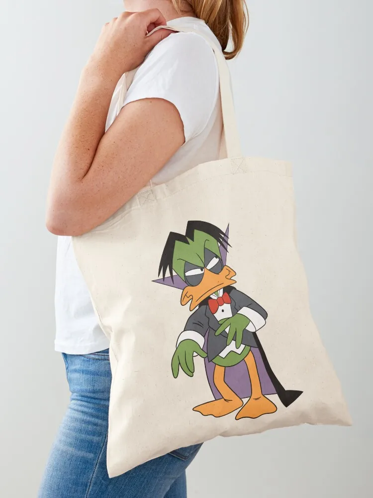 

Count Duckula Tote Bag bags luxury women Big bag women tote bag custom Women's shopping