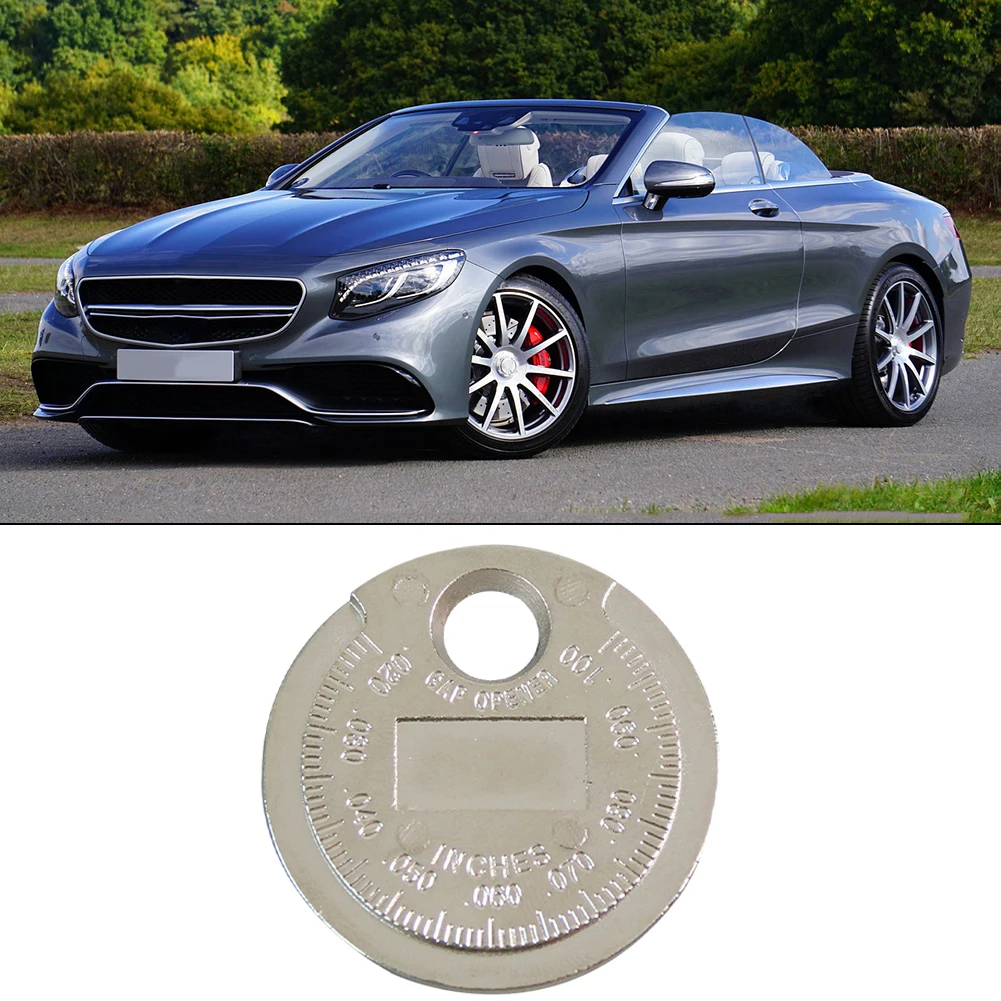 Precise CoinType Sparks Gap Gauge Accurate and Convenient Key Ring Attachment Flexible for Tight Spaces Precise