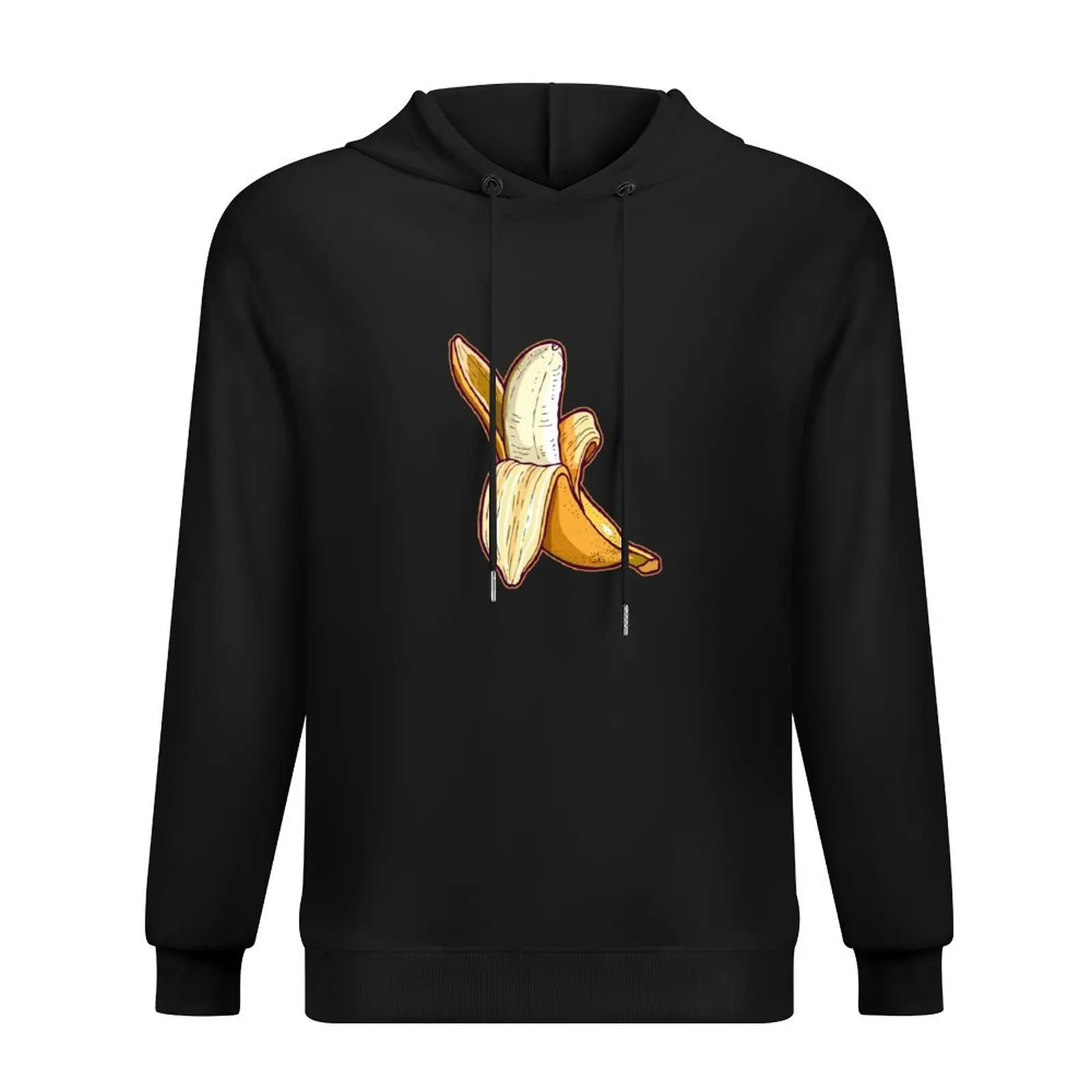 Yellow banana dream. Hoodie hooded shirt male clothes autumn mens clothes mens hoodies