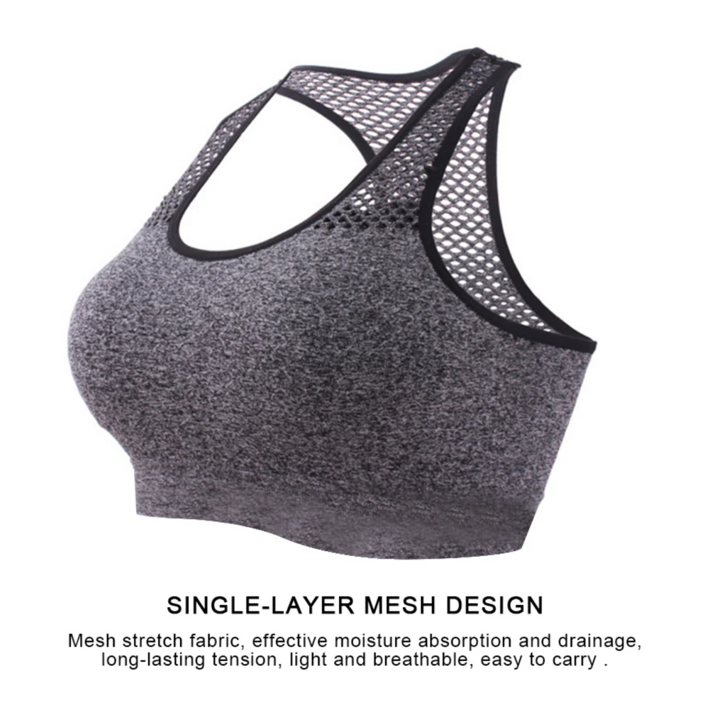 Outdoor Sports Underwear No Steel Rings Removable Bra Women's Underwear Seamless Running Fitness Quick Dry Bras