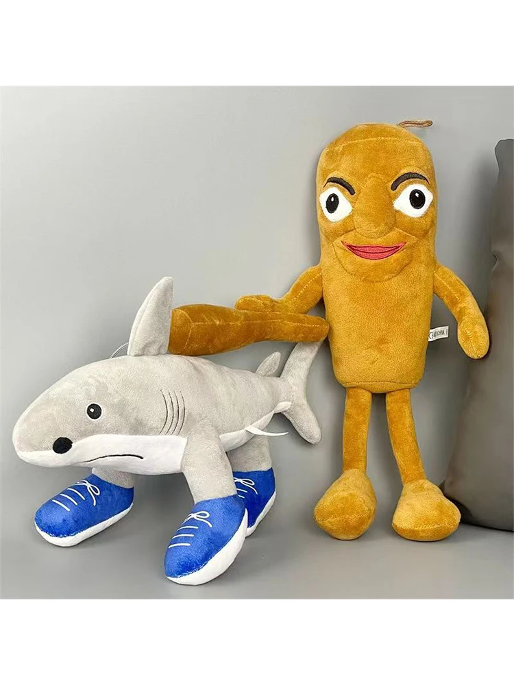 Nieuwe Tungtung Sahur Tralala Pluche Dieren Telalaero Telala HAAI Anime Pluche Plushie Peluches Gevulde Poppen Speelgoed Geschenken - afbeelding 2