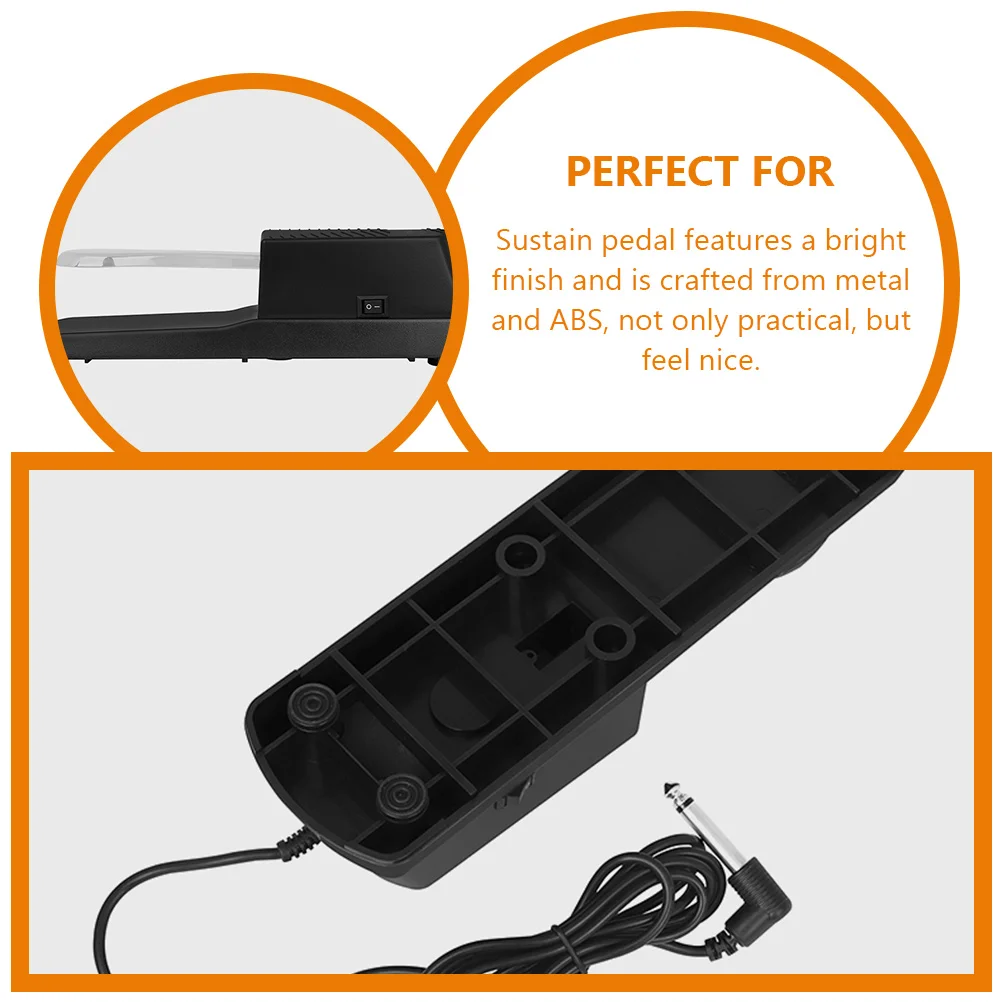 

Sustain Pedal Piano Foot Keyboard for Electronic Pedals Damper Accessories Control