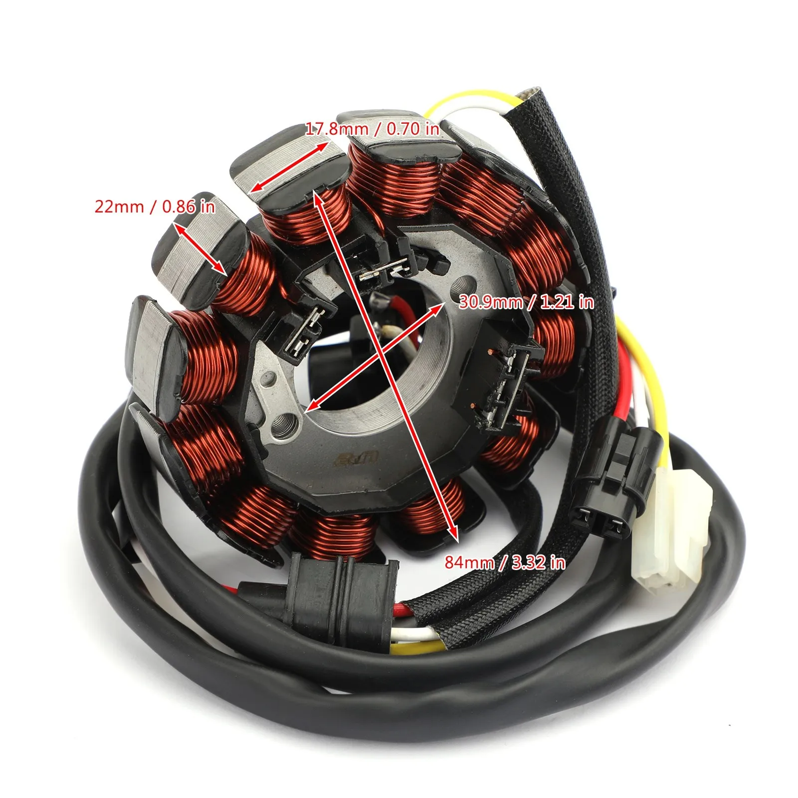 Artudatech Stator Generator for Yamaha WR450F 2003-2006 5TJ-81410-30-00 5TJ-81410-31-00