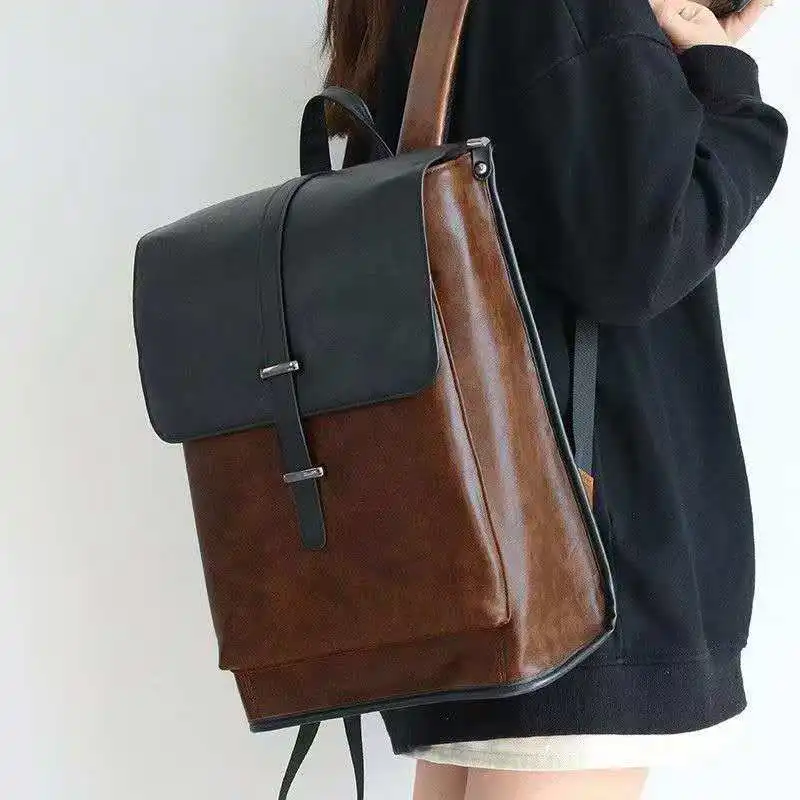 حقائب ظهر للرجال والنساء ذات جودة عالية بسعة كبيرة مناسبة لاستخدام الكمبيوتر وحقائب مدرسية للطلاب وحقائب سفر خارجية #1