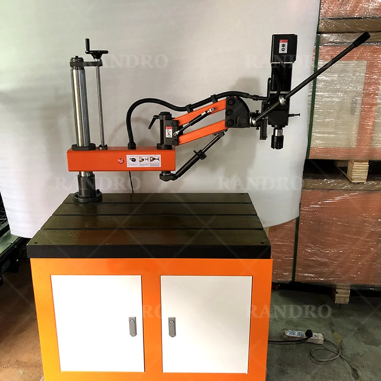 Máquina de perfuração e batida tipo braço Randro Servo motor CNC Máquina de perfuração e batida poderosa automática