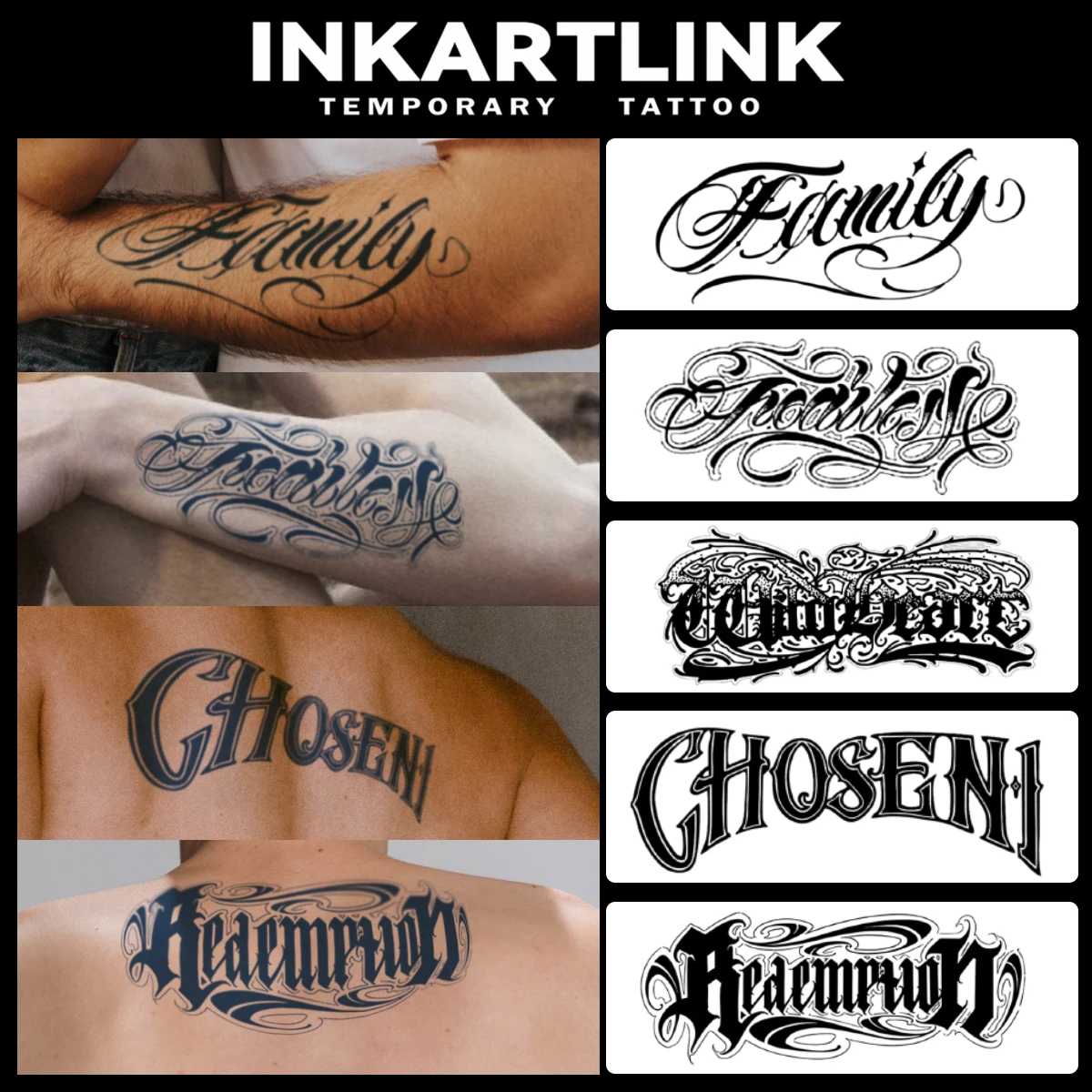 Man Cursive Temporary Tattoo Stickers: Real Talk from Someone Who Wore Them Daily for Two Weeks