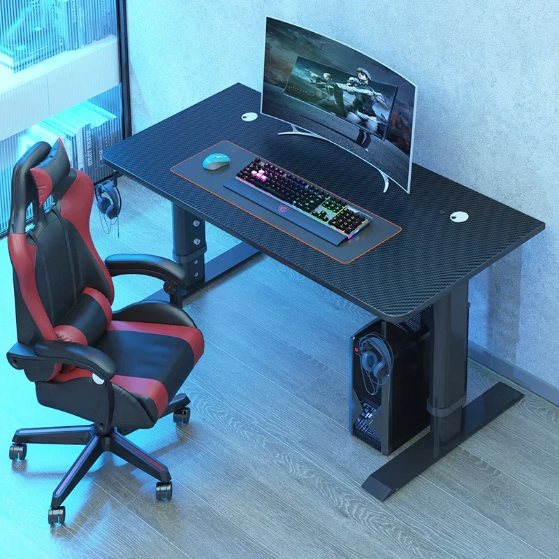 

Adjustable Gaming Desk I Shape Decoration Computer Durable Construction Table High Performance Tavolo Da Gioco Furniture
