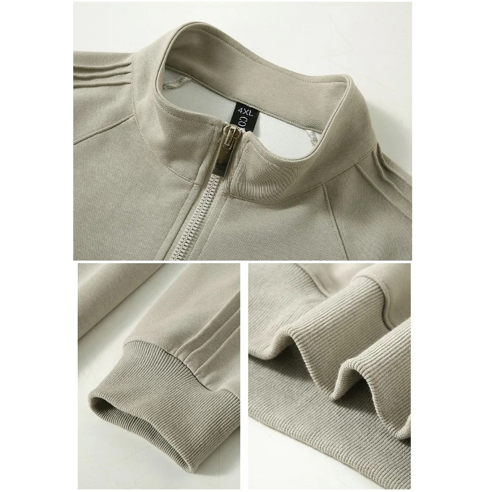 حجم كبير 12XL الرجال البلوز نصف زمم فضفاضة تناسب البلوز الذكور أنيقة العمل الشتاء زائد كبير الدهون الخريف الملابس السوداء 10XL