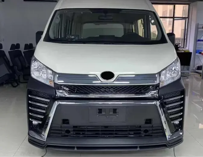 Luxury For Hiace Body Kit Vellfire Type Hiace Bumper