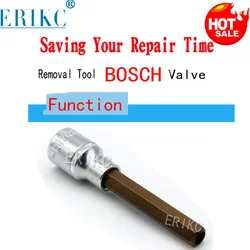 Diesel Fuel Injector Screw Repair Tool Kits for Bosch 0445 110 CRI CRIN Remove Tension Nut Clamp Nuts Disassembly Tools