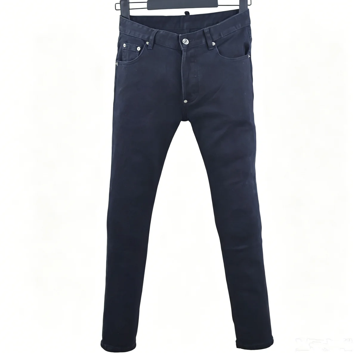6072 Four Seasons New Men's Jeans Washed Ripped Patch Cloth Paint Splash Ink Feet Black Jeans for Men