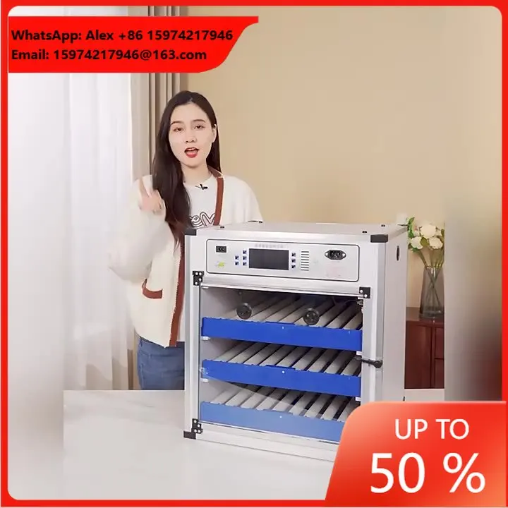 New Factory Price 400 Chicken Eggs Hatch Intelligent Next-generation Multi-purpose Incubation Equipment 98% Hatching Rate