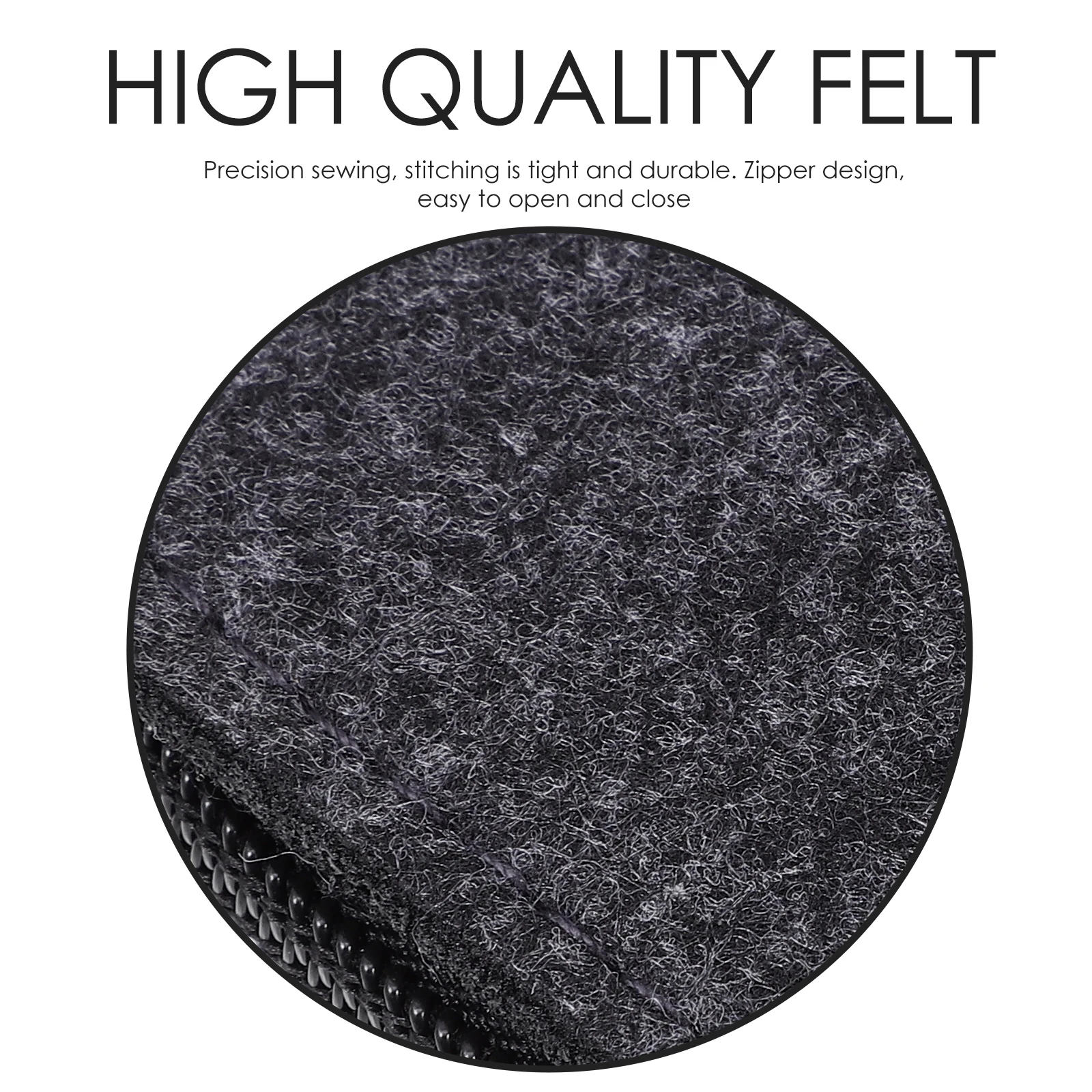 

Multifunction Tool Felt Organizer for Sculpture Clay Pottery Durable Clay Sculpture Tool Bag Zipper Felt Tools Bag Portable Bags