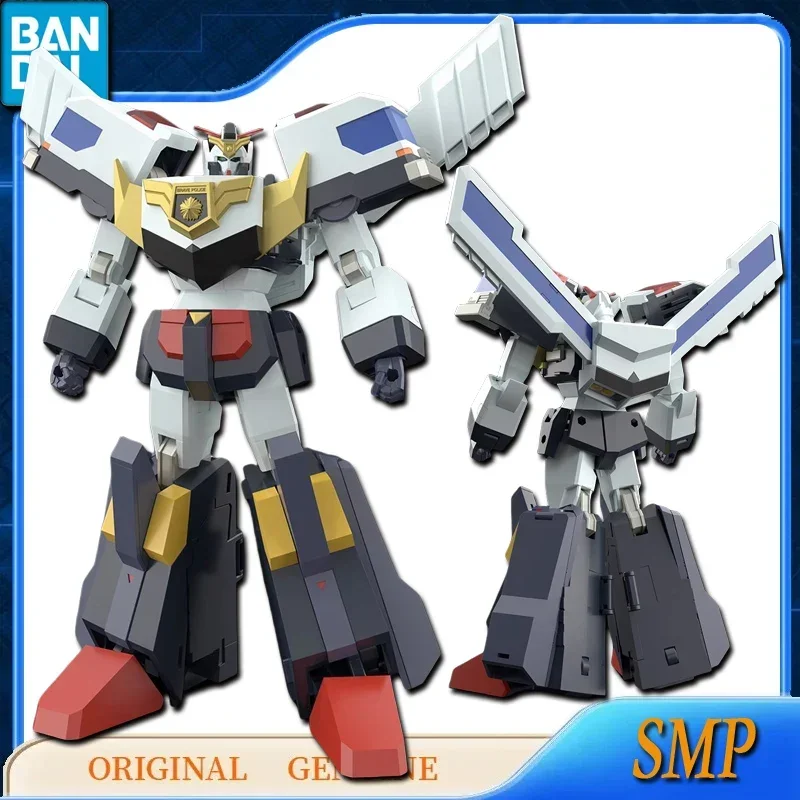 Bandai Original Genuine Gundam SMP BRAVE POLICE J-DECKER Anime Action Figures Toys for Kids Gift Assembly Model Ornaments