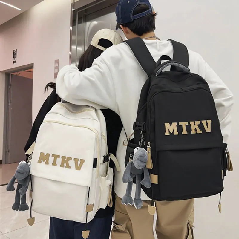 

Fashion Backpack for Women and Men Large Capacity Nylon Travel Backpacks Boy Girl School Backpack Laptop Students School Bag