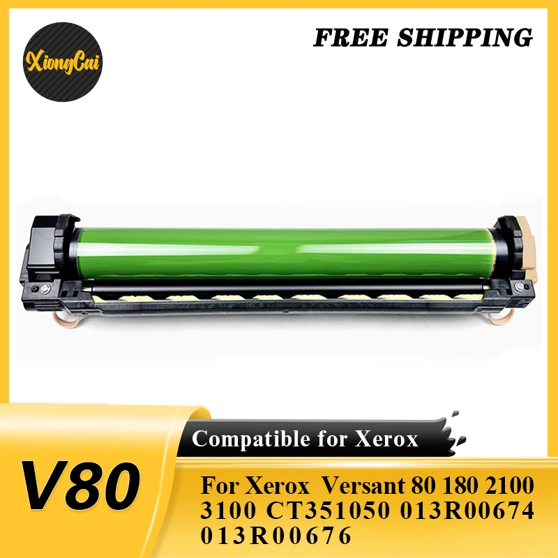 

150,000 Pages V80 V180 V2100 V3100 OPC Drum For Xerox Versant 80 180 2100 3100 CT351050 013R00674 013R00676