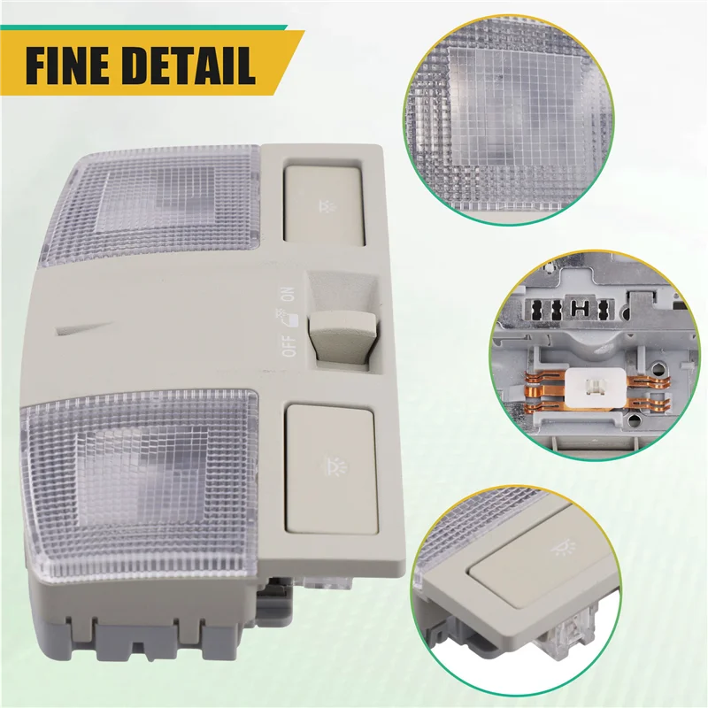 

R1-Car Overhead Console Assembly Roof Reading Lights BBM4-69-970B-75 For Mazda 3 2010-2013