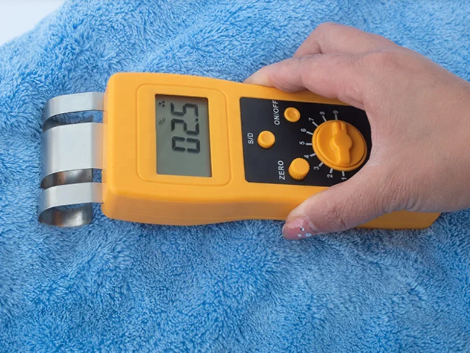 

Новый измеритель влажности пряжи newAxis Package 2026 года, анализатор влажности текстиля и кожи, тестер влажности тканей и пряжи