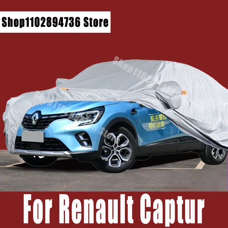 

For Renault Captur Covers Outdoor Sun uv protection Dust Rain Snow Protective Auto Protective cover