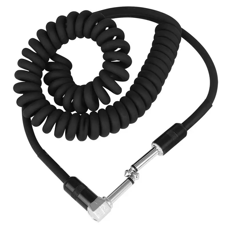B03B-Electric Guitar Cable Braided 6.5Mm Audio Mono Cable Electric Box Audio Cable Noise Reduction