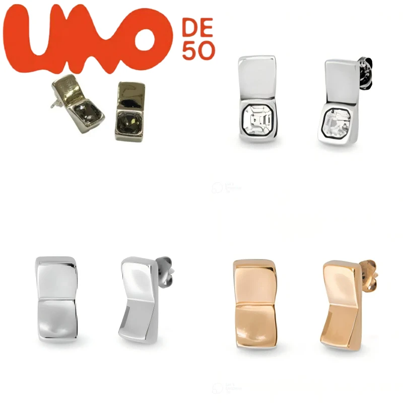 أقراط UNOde50: ذهب وفضي عيار 24 قيراط، أزياء عالية الجودة بسعر منخفض