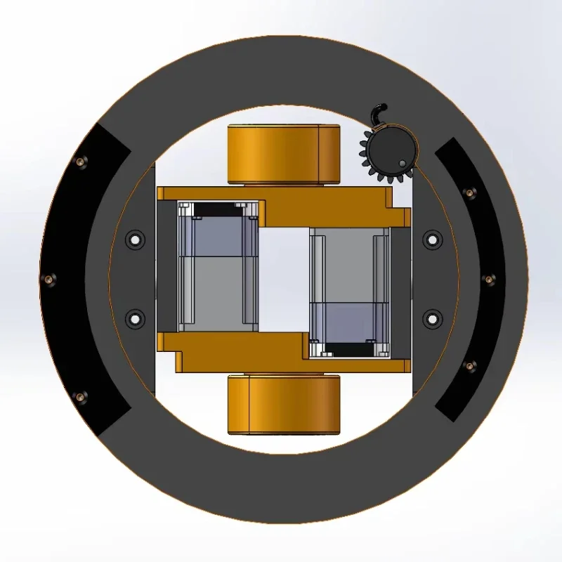 400W Differential Wheel Unit, 85mm, for Smart Parking Material Handling Equipment Parts