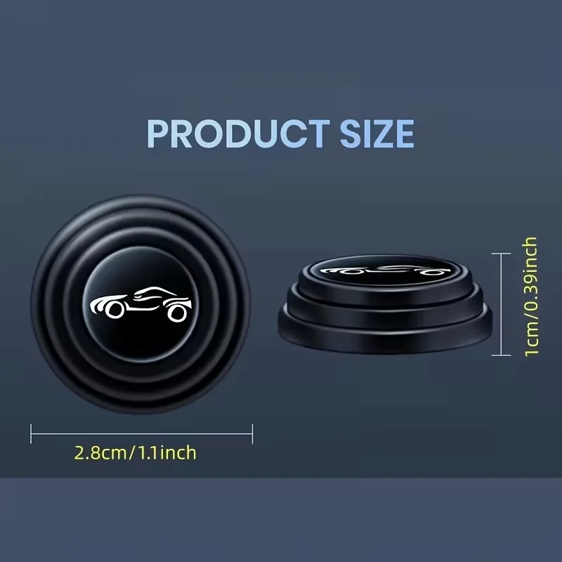 24pcs Car Door Silicone Anti Shock Pad Universal Trunk Sound Insulation Thickening Cushion Stickers Anti Scratch Gaskets