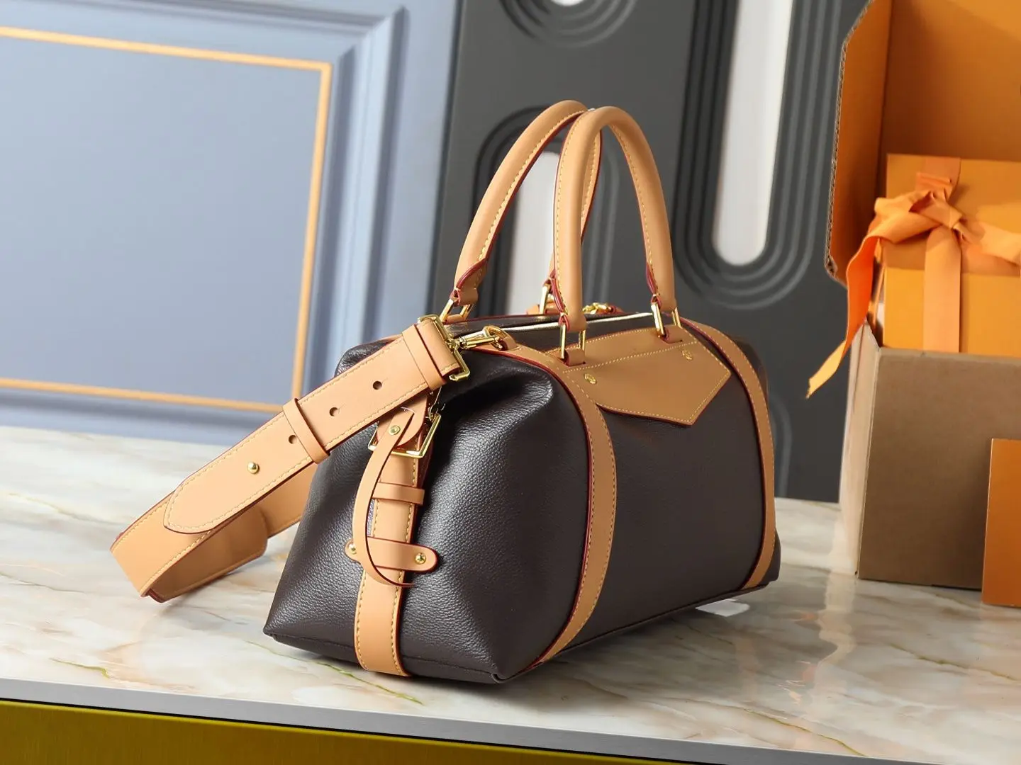 tylish Designer Style Women Handbag Durable PU Leather Shoulder Crossbody Bag Tophandle Satchel Bag Light Weight Large Capacity Ladies Fashion Purse Perfect For Daily Commute Dating Banquet Holiday Gift