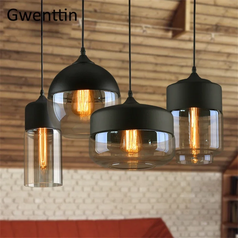 

Modern Glass Pendant Lights Ceiling Chandeliers Nordic Decor Hanging Lamp for Kitchen Bedroom Home Lighting Fixtures Luminaire