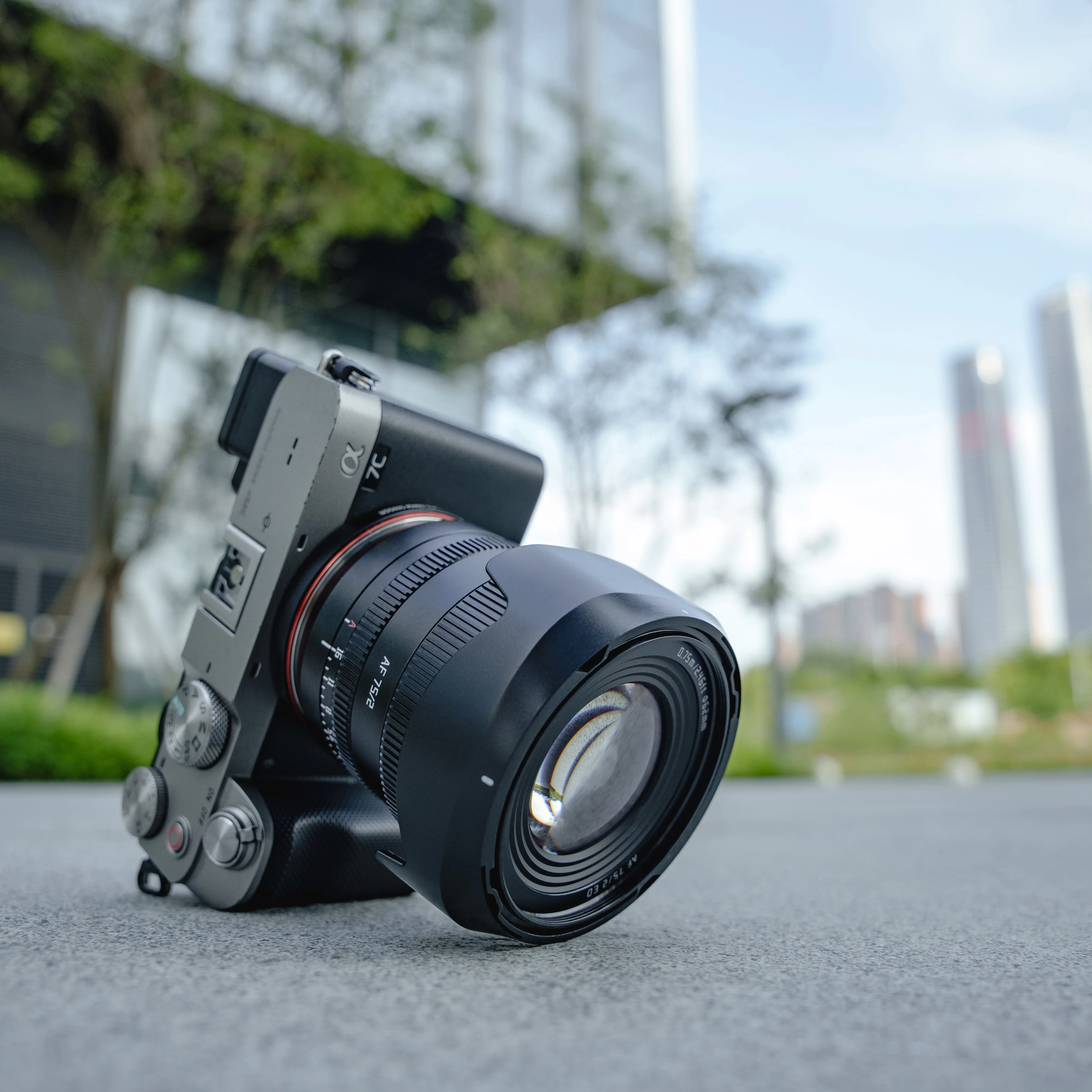 TTARTISAN AF 75 مللي متر F2 كامل الإطار صور عدسة ل LUMIX لايكا L جبل سوني ZVE-10 A7C2 A7CR ZV-E1 نيكون Z5 Z6 Z6III ZF Z50 #1