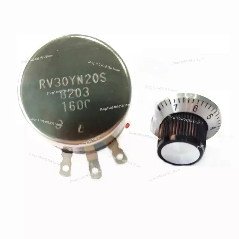 RV30YN20S High-power 3W Single-turn Adjustable Potentiometer, Frequency Converter Speed Regulation Resistor Meter