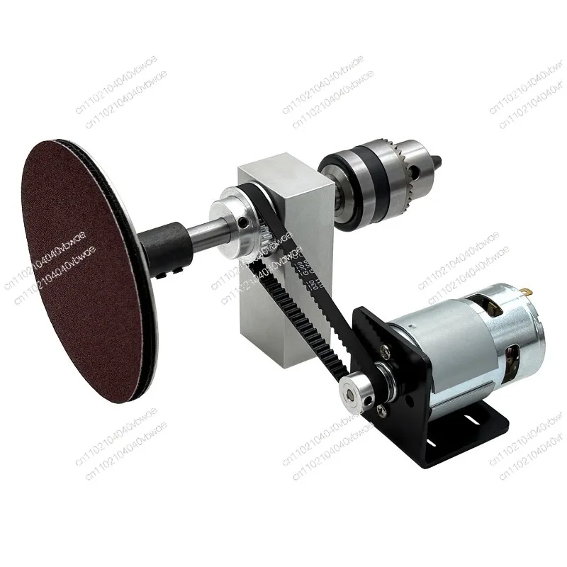 Bead Machine Small Lathe Spindle Without Powertrain Bench Drill Bearing Seat DIY Finishing Mini Machine Tool