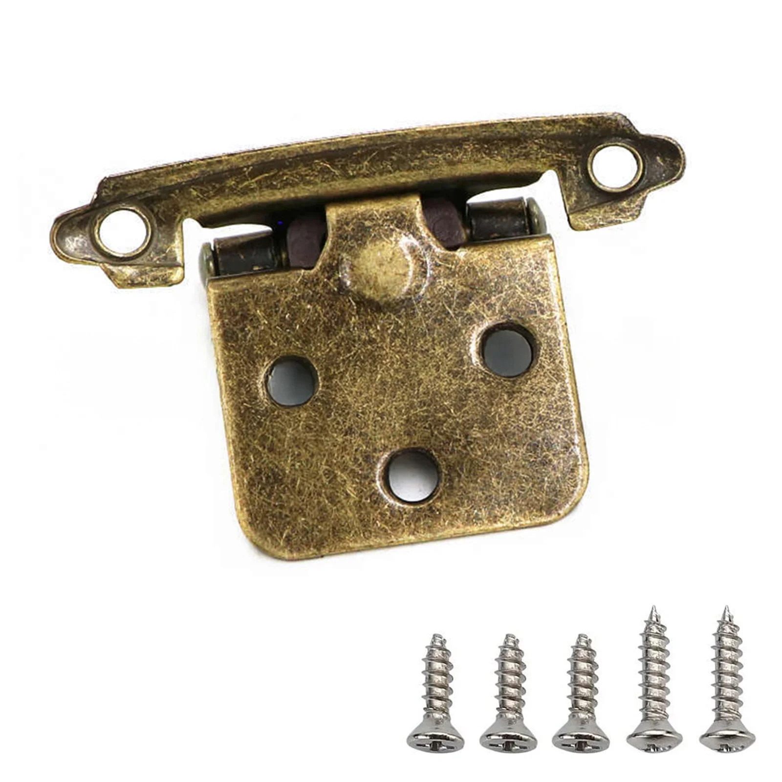 1PC Cabinet Hinge Self Closing Iron Hardware for Cupboard Furniture Door Replacement American Style Durable Fittings