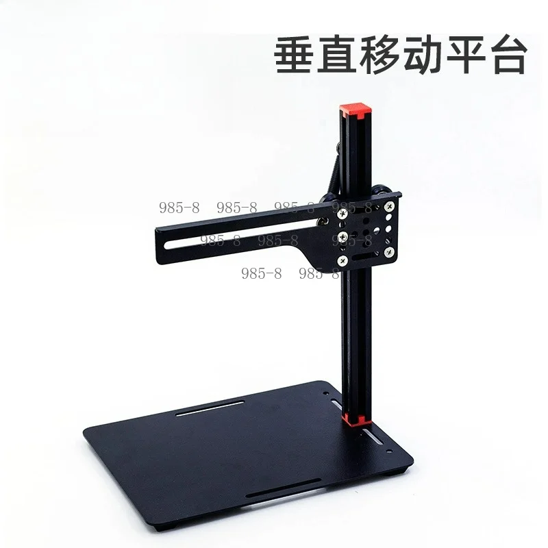 Vertical Moving Platform, Stable Base, Smooth Sliding, Magnet-Attractable Roller Design
