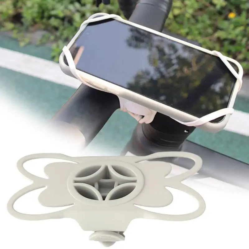 Силиконовый держатель для телефона на руль Силиконовый держатель для мобильного телефона для скутеров и велосипедов Стильный ремешок безопасности для смартфонов